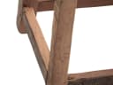 Hocker Chalet-Stil aus Altholz, braun Bild 4