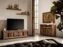 massivum Sideboard Sumatra Anrichte Altholz rustikal braun Bild 1