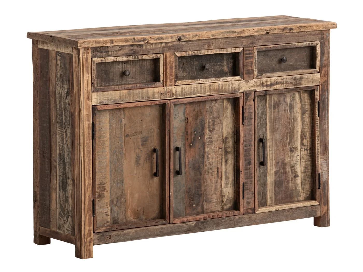 massivum Sideboard Sumatra Anrichte Altholz rustikal braun - Bild 2