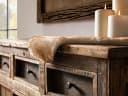 massivum Sideboard Sumatra Anrichte Altholz rustikal braun Bild 3