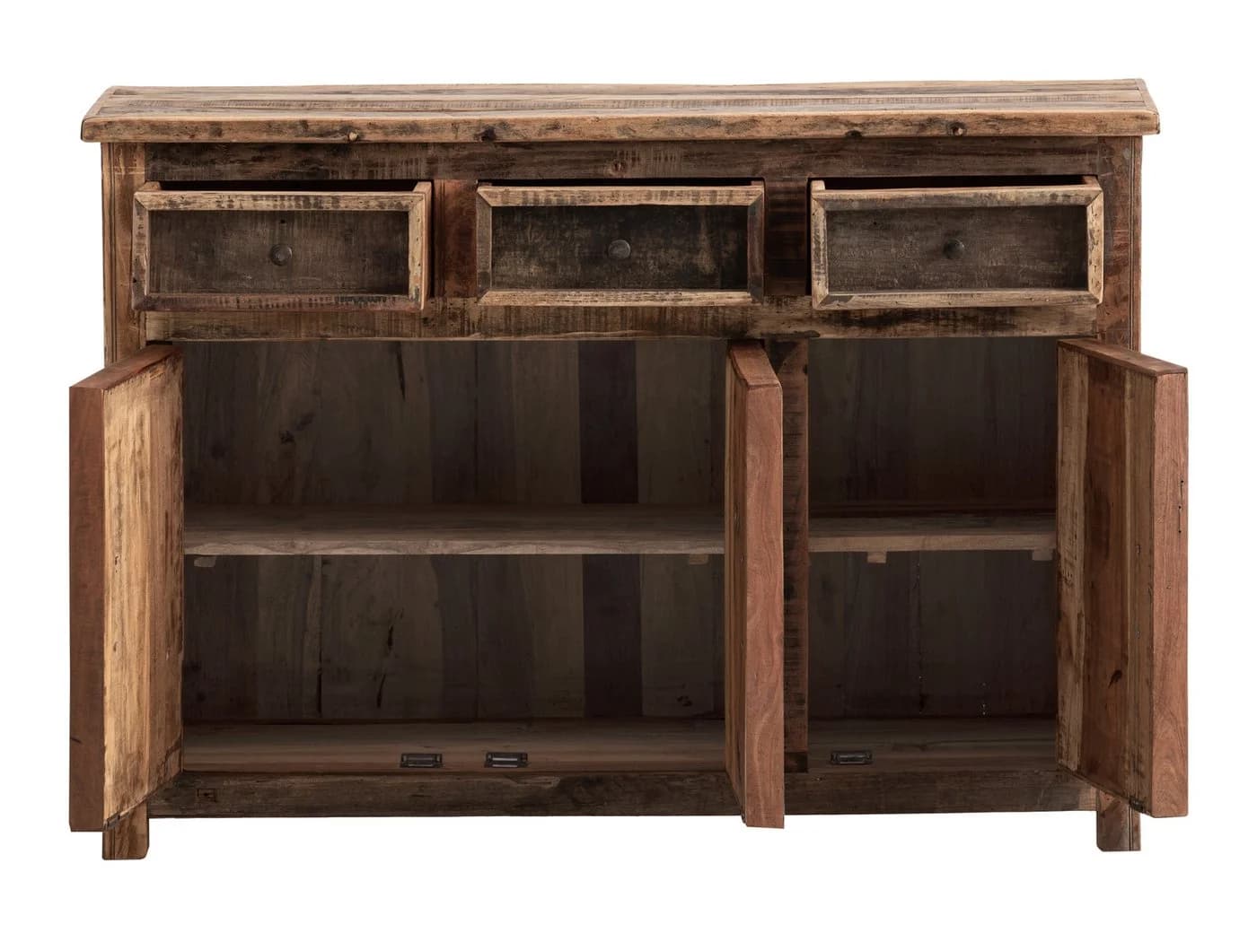 massivum Sideboard Sumatra Anrichte Altholz rustikal braun - Bild 4