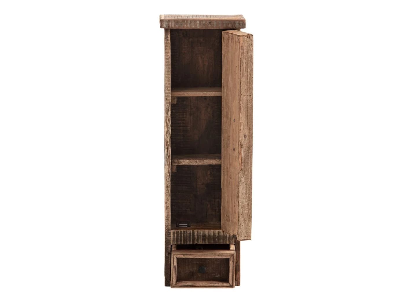 massivum Hochschrank Sumatra Badkommode Altholz rustikal braun - Bild 5
