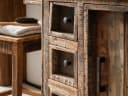 massivum Waschbeckenunterschrank Sumatra Altholz Rustikal Chalet Style Bild 3