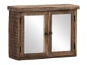 massivum Badezimmerspiegelschrank Sumatra Chalet Style Altholz rustikal Bild 2