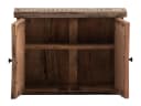 massivum Badezimmerspiegelschrank Sumatra Chalet Style Altholz rustikal Bild 4