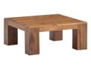 massivum Couchtisch Osbon 90x90 Massivholz Sofatisch Braun Bild 2