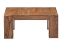 massivum Couchtisch Osbon 90x90 Massivholz Sofatisch Braun Bild 4