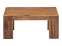 massivum Couchtisch Osbon 90x90 Massivholz Sofatisch Braun Bild 5
