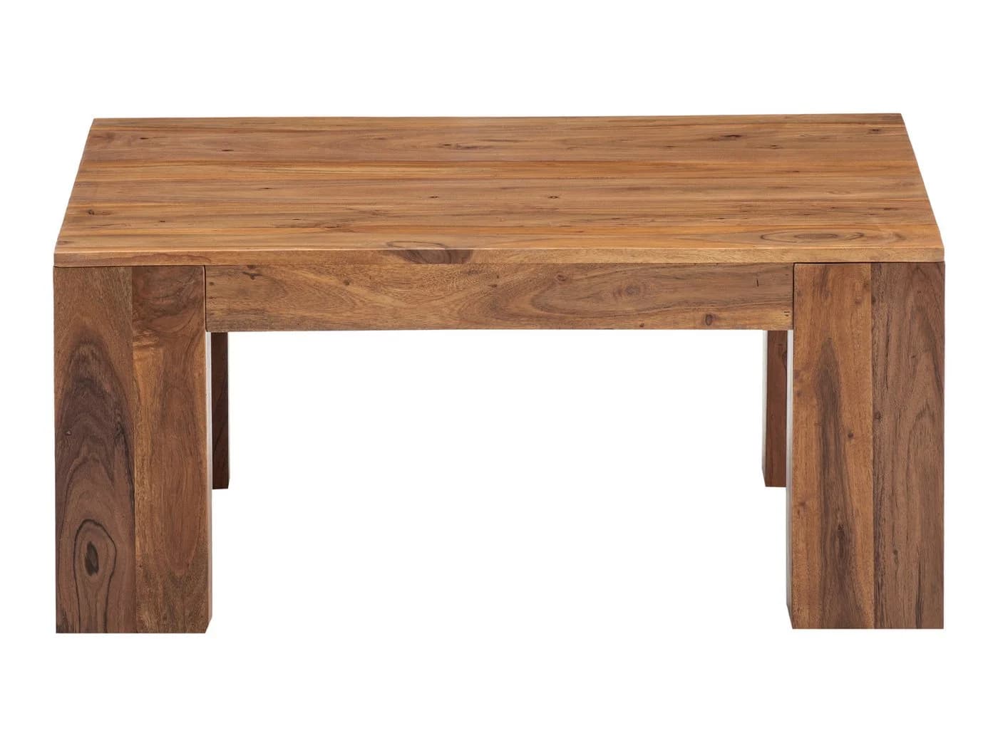 massivum Couchtisch Osbon 90x90 Massivholz Sofatisch Braun - Bild 5