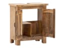 massivum Badunterschrank Santa Cruz Mango Massivholz Natur Bild 1