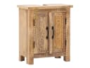 massivum Badunterschrank Santa Cruz Mango Massivholz Natur Bild 2
