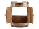 massivum Weinregal Waschbeckenunterschrank Barrel Braun Bild 3