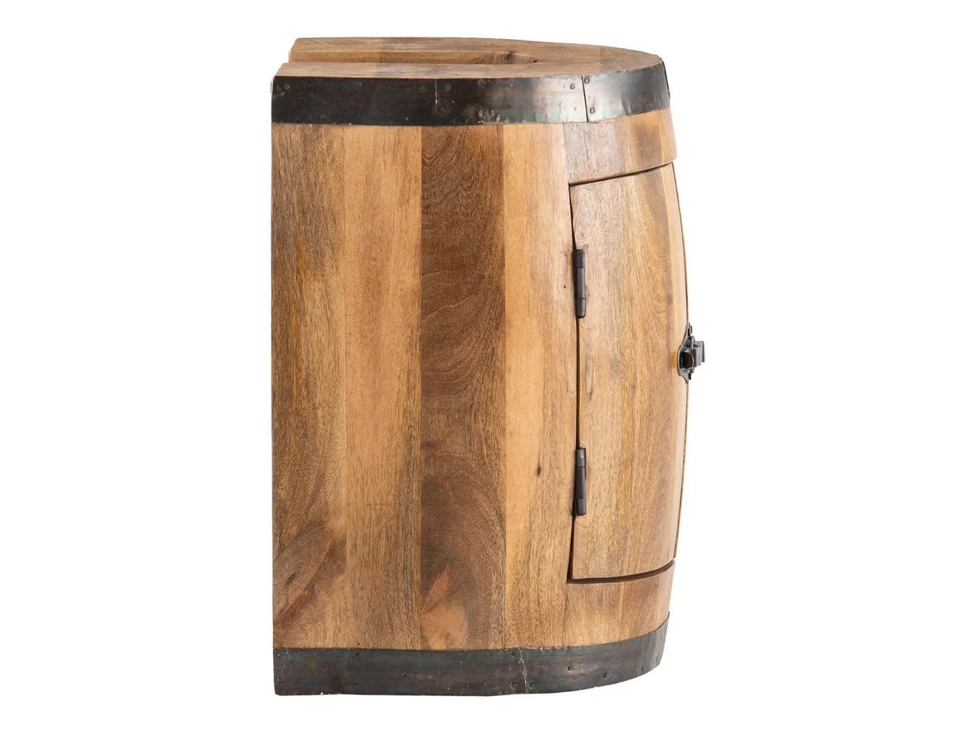 massivum Weinregal Waschbeckenunterschrank Barrel Braun - Bild 5
