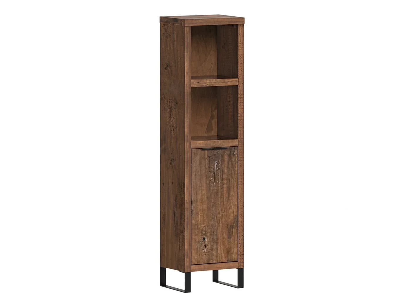 massivum Hochschrank Pinie braun 31x125x25 cm - Bild 2