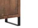 massivum Hochschrank Pinie braun 31x125x25 cm Bild 4