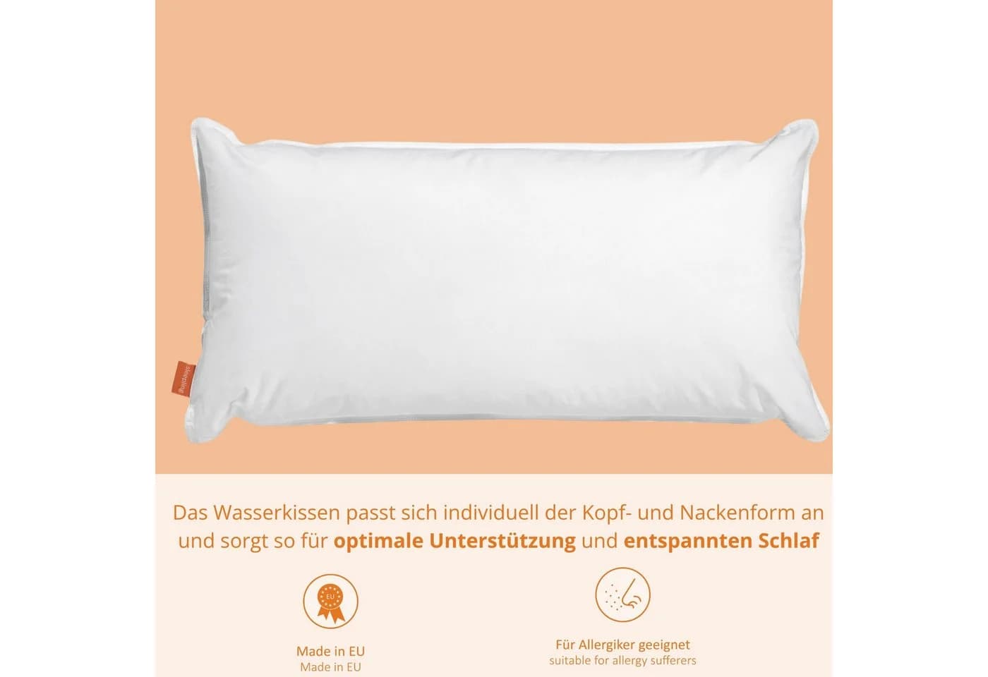 sleepling Wasserkissen Orthopädisches Kopfkissen Individuell Anpassbar - Bild 5