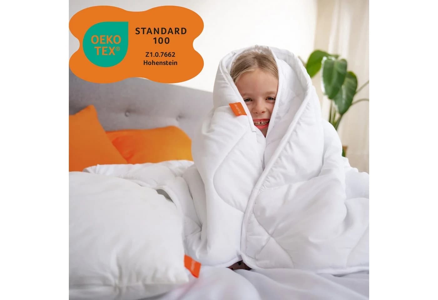sleepling Kinderbettdecke + Kissen Set Mikrofaser 100x135 cm - Bild 5