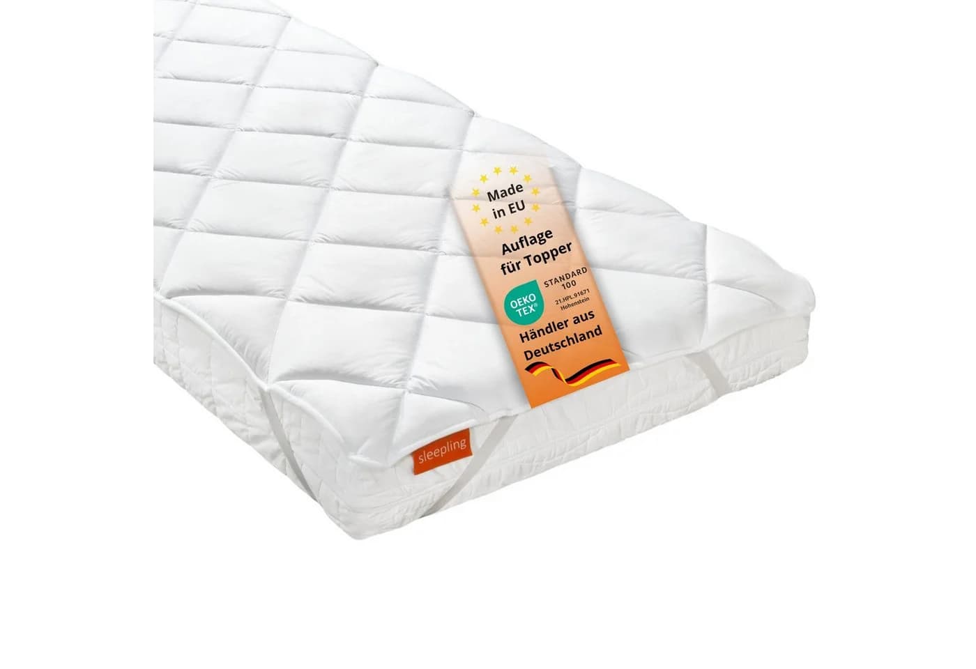 sleepling Matratzenauflage Komfort 100 Weiß Mikrofaser - Bild 2