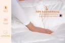 sleepling Daunenbettdecke Komfort 90% Daunen 10% Federn Baumwolle Bild 5