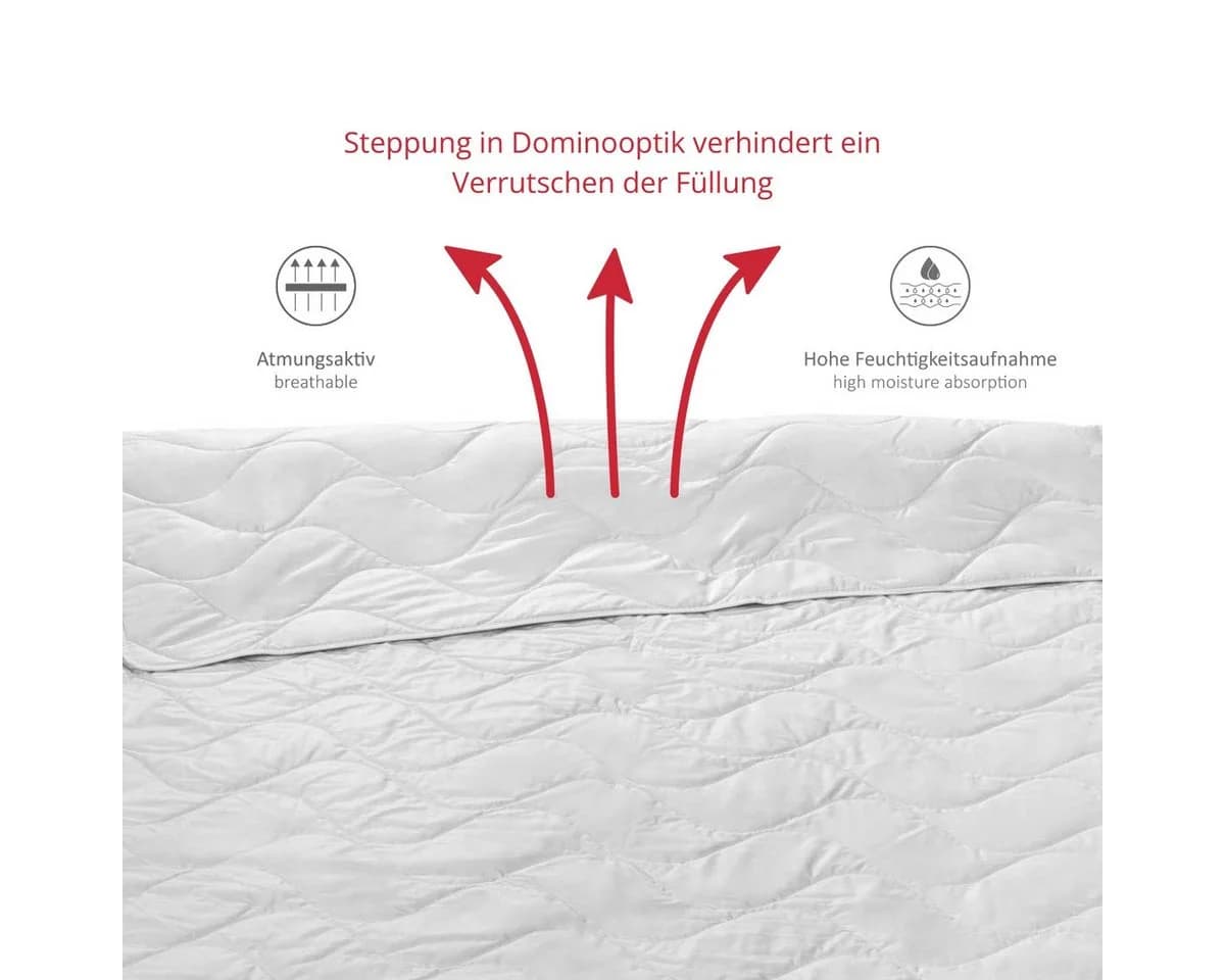 liebling Naturfaserbettdecke Wildseide - Bild 3