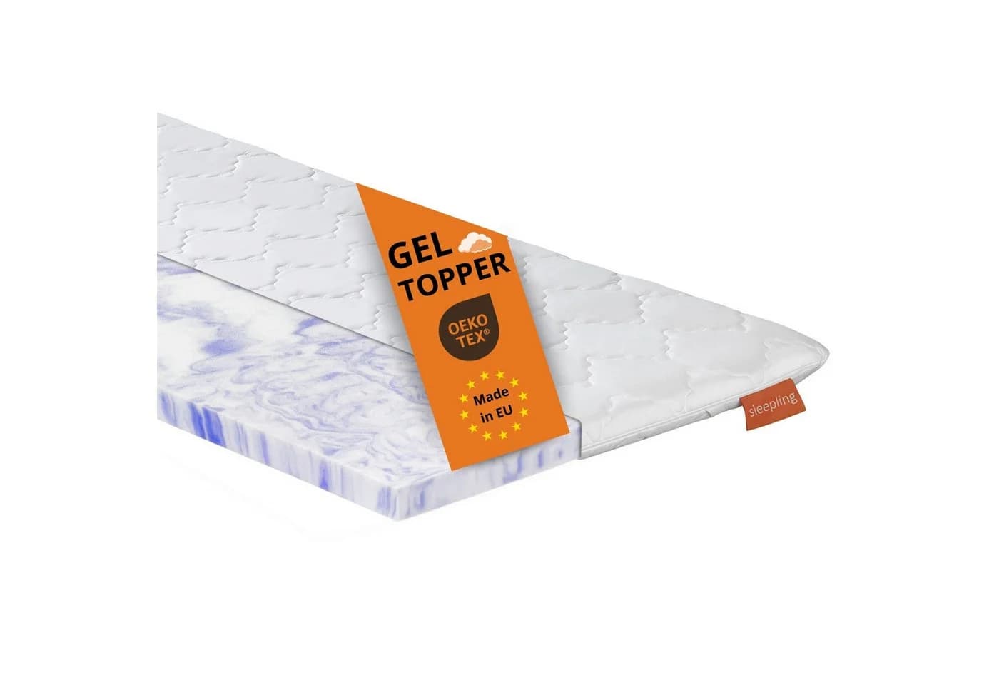 sleepling Topper aus Gelschaum 6 cm orthopädische Matratzenauflage - Bild 2