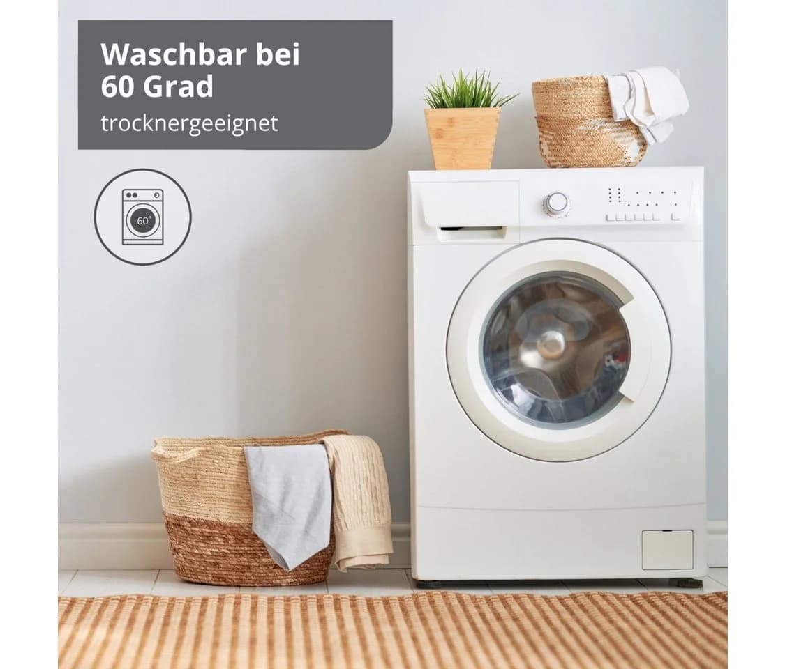 liebling Kopfkissen höhenverstellbar 40x80 cm Baumwolle Polyester - Bild 5