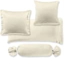 sleepling Kissenhülle Satin Weiß Mako-Satin Made in EU Bild 1