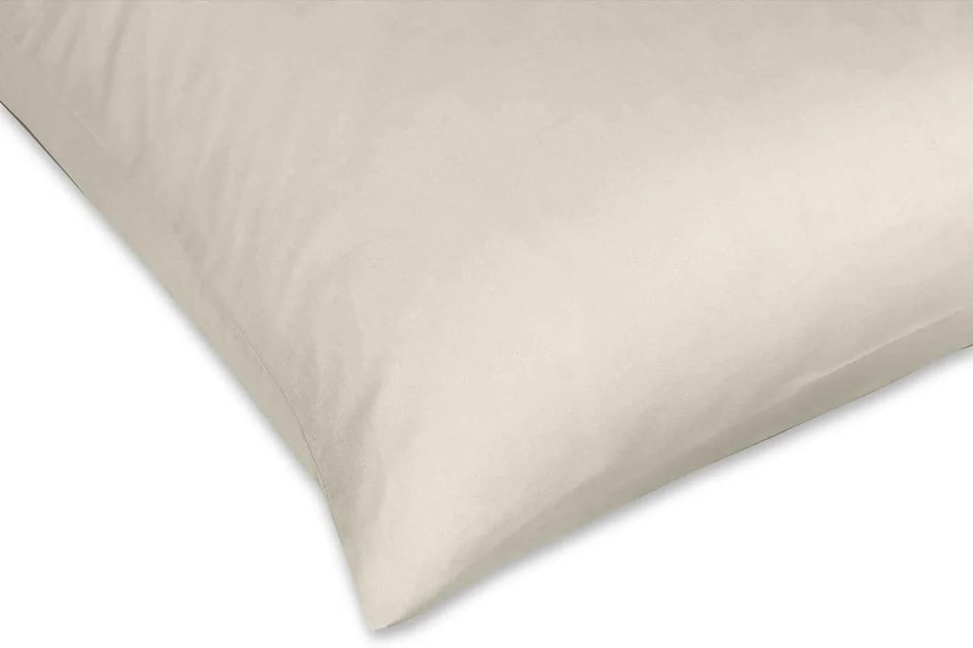 sleepling Kissenhülle Satin Weiß Mako-Satin Made in EU - Bild 3