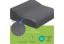 Bodyprotect Sitzkissen Aufstehhilfe Grau mit Anti-Rutsch-Unterseite Bild 1
