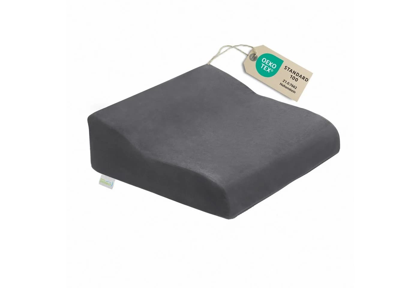 Bodyprotect Sitzkissen Aufstehhilfe Grau mit Anti-Rutsch-Unterseite - Bild 2