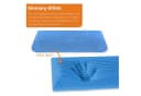 sleepling Orthopädisches Nackenstützkissen Memory Foam Weiß Bild 5