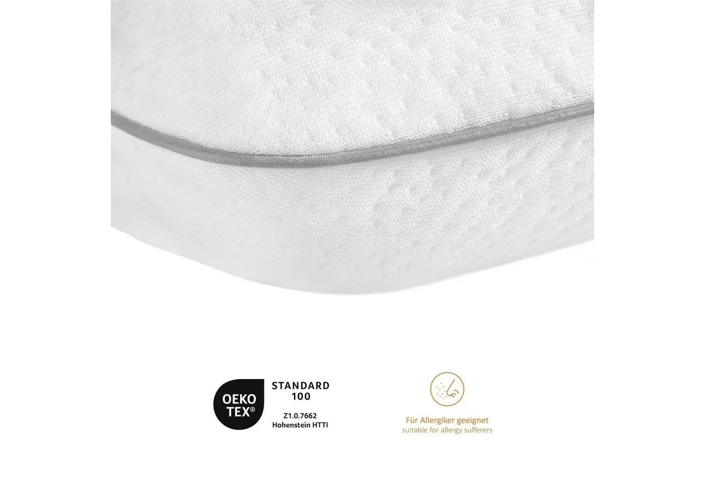sleepling Nackenstützkissen Memory Foam Visco und Gelschaum - Bild 4