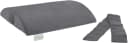 Bodyprotect Rückenkissen Grau Memory Foam Mikroplüsch Bild 2