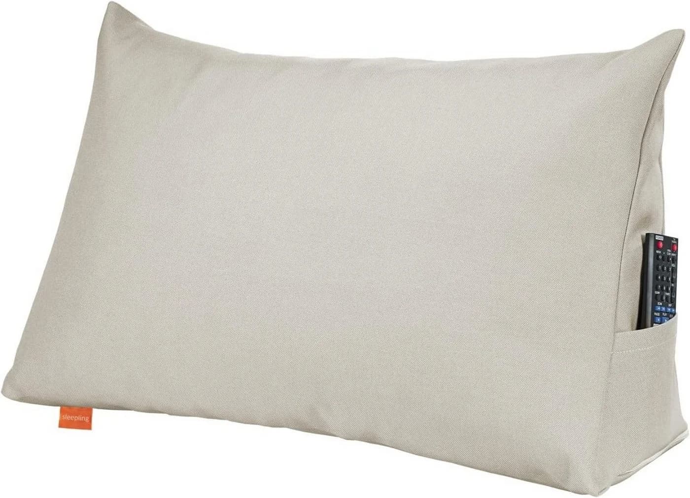 sleepling Keilkissen mit Seitentasche Multifunktional Beige - Bild 2