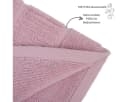 liebling Badematte Badvorleger Bio-Baumwolle Rosa Bild 4