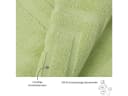 liebling Badematte Badvorleger Grün Baumwolle Zero Twist 800 g/m² Bild 1
