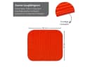 liebling Badematte Orange Polyester Rutschhemmend Quadratisch Bild 3
