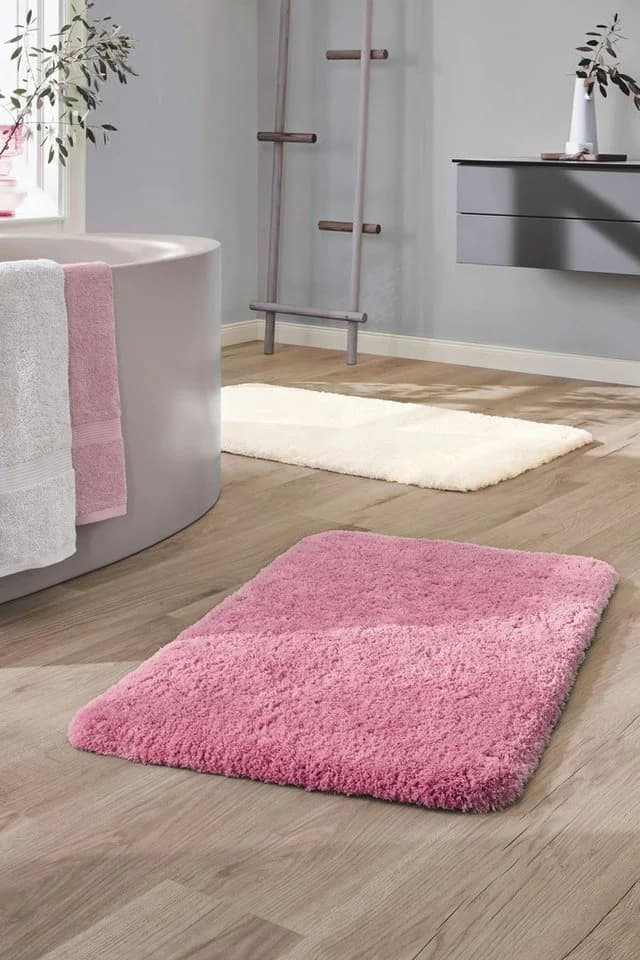 liebling Badematte Superior Rosa Polyester rutschhemmend