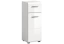 furnling Badkommode Standschrank Ivy Weiß 1 Schublade 1 Tür Bild 2