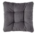 sleepling Sitzkissen Cord-Optik Dunkelgrau 38x38 cm Bild 2