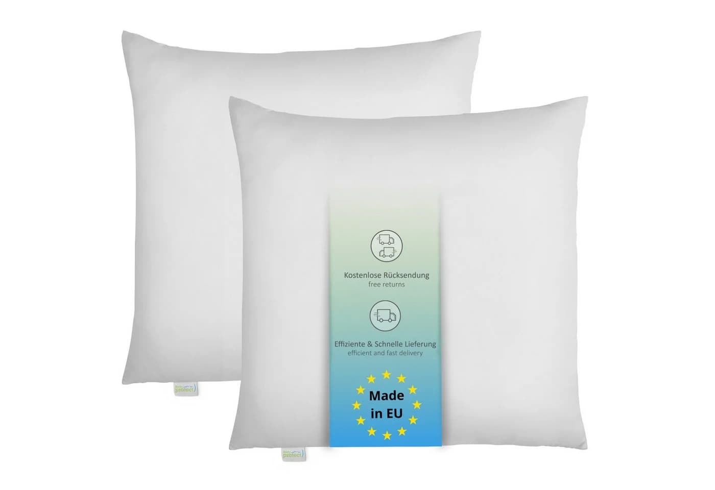 Bodyprotect Kopfkissen ECOLine 100% Polyester Mikrofaser Weiß - Bild 2