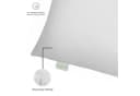 Bodyprotect Kopfkissen ECOLine 100% Polyester Mikrofaser Weiß Bild 3