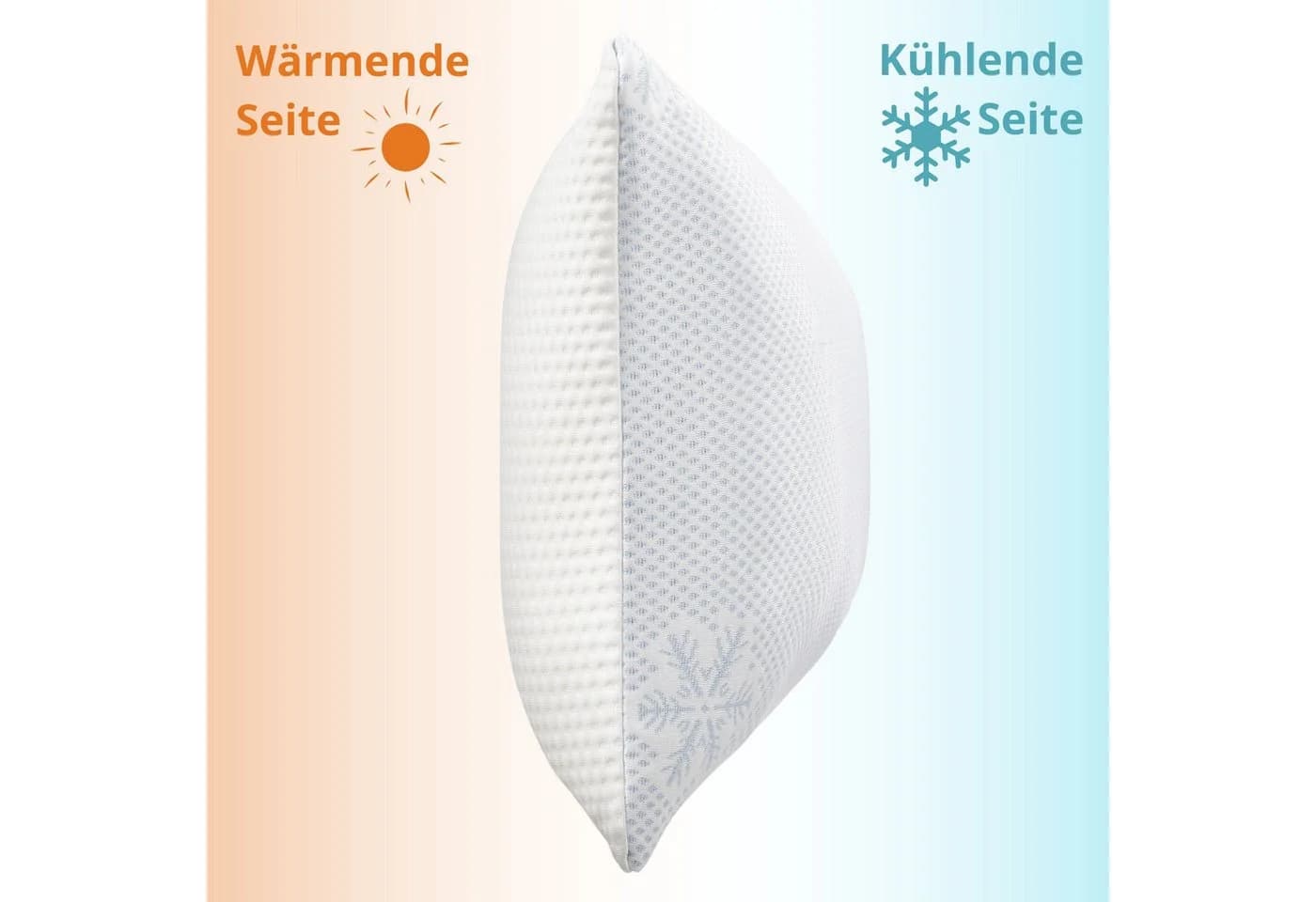 sleepling Kopfkissen Premium Memory Foam, Memory-Schaum, kühl & warm - Bild 4