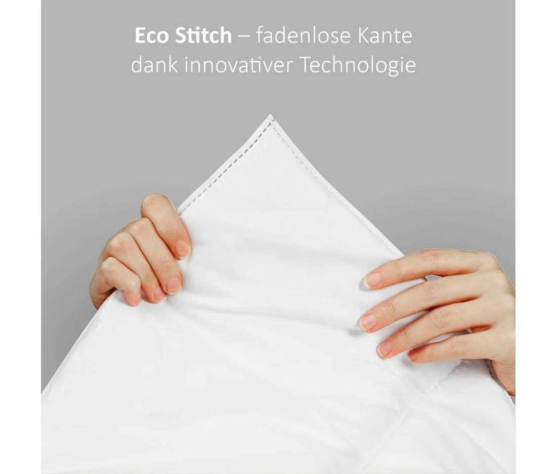 liebling Bettdecke + Kopfkissen Set Polyester Mikrofaser Allergiker - Bild 4