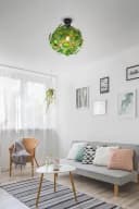 lightling Deckenleuchte Lea Grün Kunststoff IP20 Indoor Ø 38 cm Bild 3