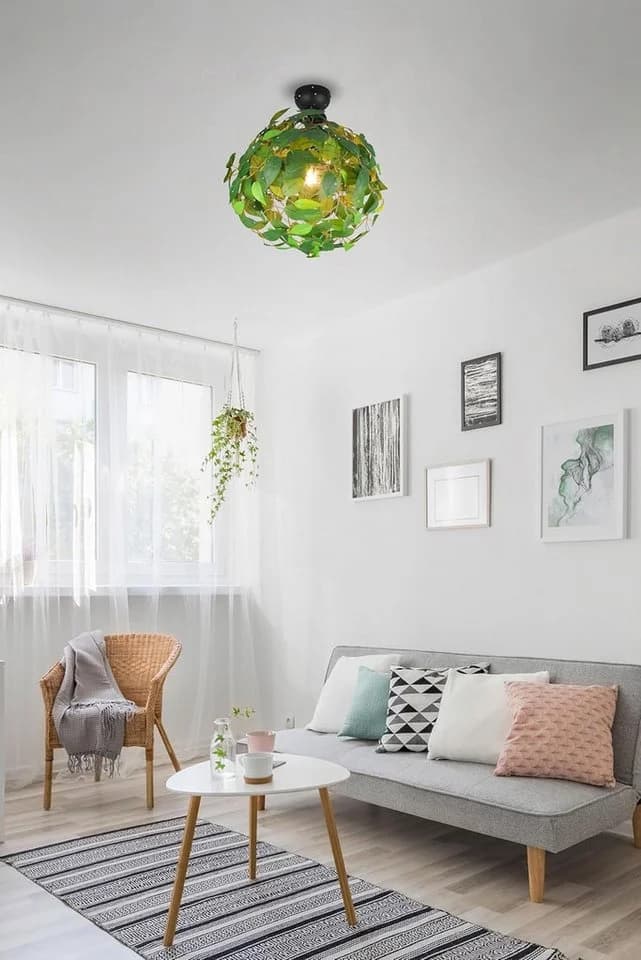 lightling Deckenleuchte Lea Grün Kunststoff IP20 Indoor Ø 38 cm - Bild 3