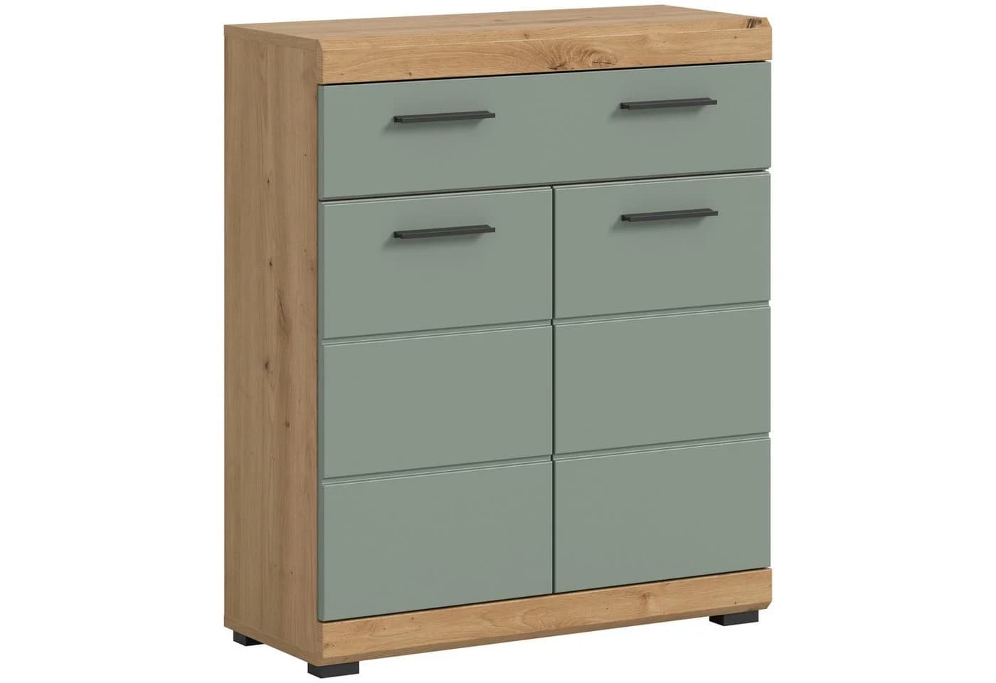 furnling Unterschrank Scott 1 Schublade 2 Türen Salbei Eiche - Bild 2