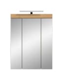 Spiegelschrank aus Salbei und Artisan Eiche Bild 3