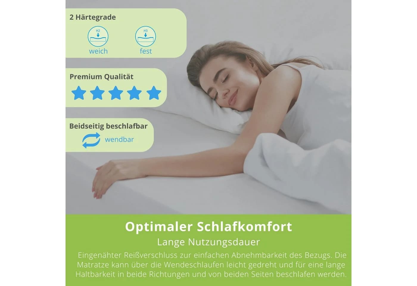 Bodyprotect Taschenfederkernmatratze Comfort Line 7-Zonen - Bild 5