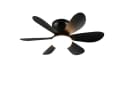 lightling LED Deckenleuchte Lunar mit Ventilator Schwarz Matt Bild 2